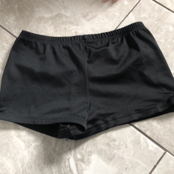 ❤️3X20 Black Active Fitted polyester Shorts | S - Picture 5 of 8